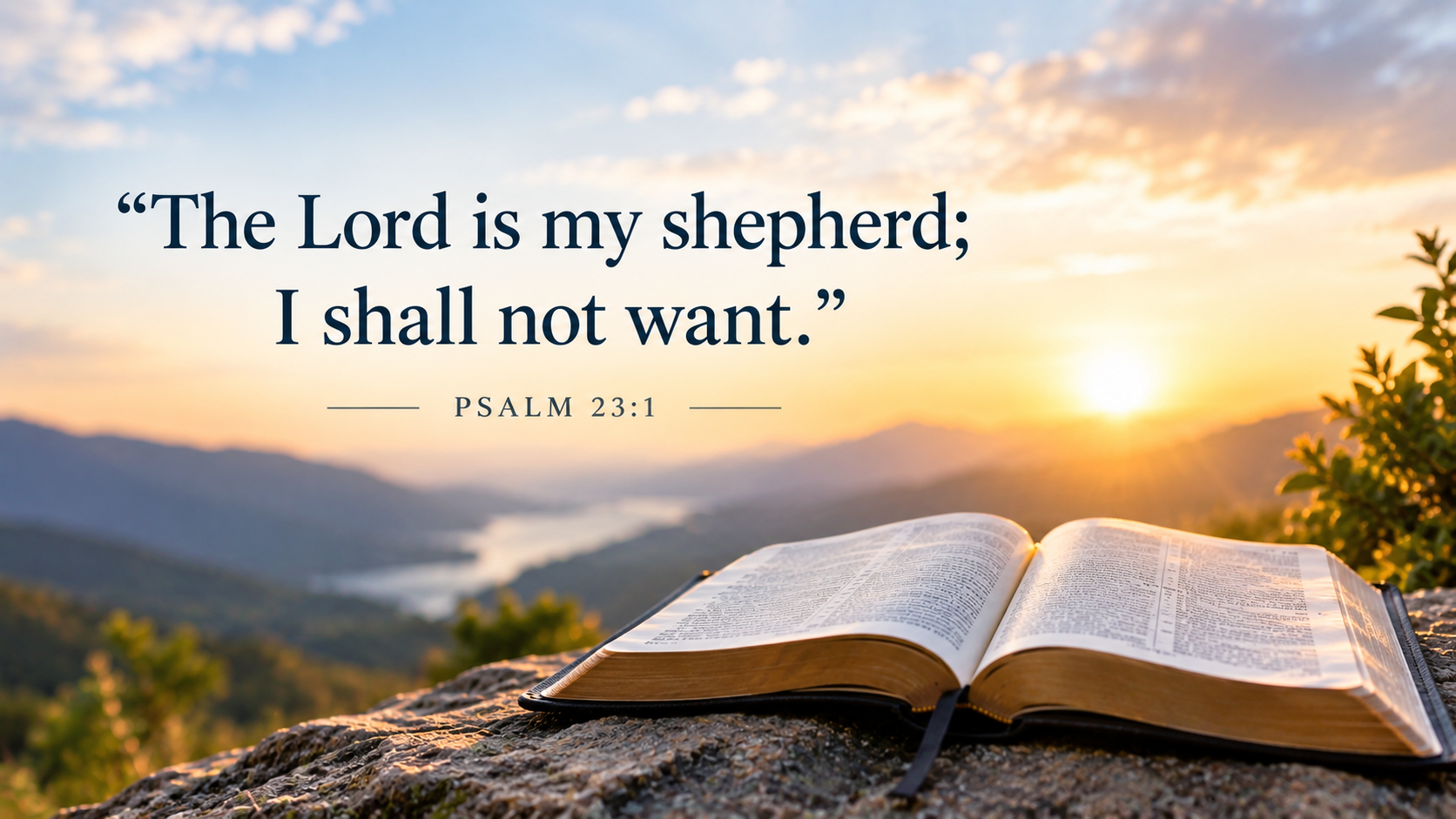 Visual illustration: The Shortest Bible Verses