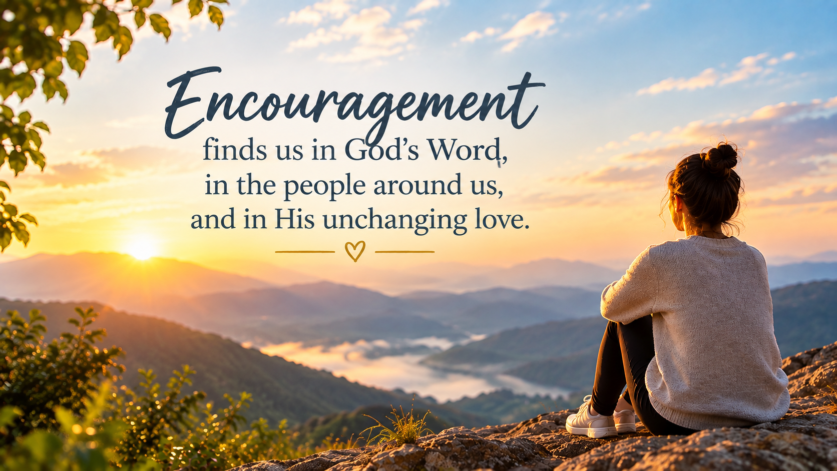 Visual illustration: What Does the Bible Say About Encouragement?